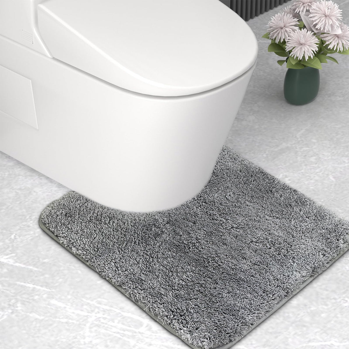 Microfibre Bathroom Gray