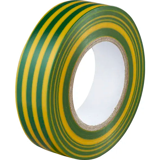 109PCS 19MM X 20M Insulation Tape Yellow/green